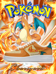 Custom Printed No.0006 Charizard Style 2 Shoes For Women and Men