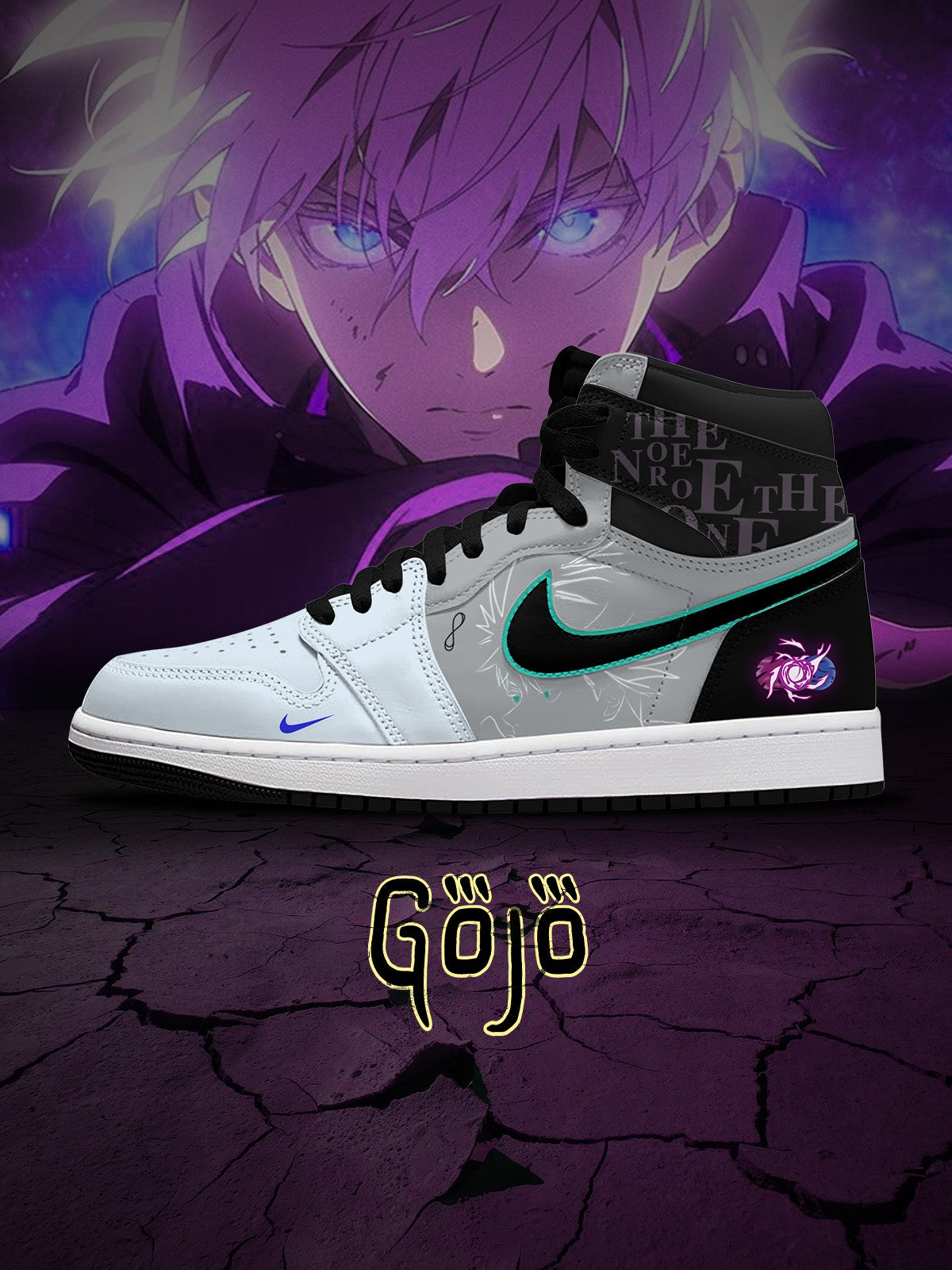 Satoru Gojo V.2 High-top Custom Sneakers