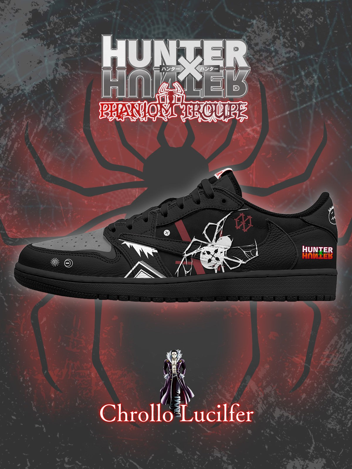 Chrollo Lucilfer V.1 Custom TS Sneakers