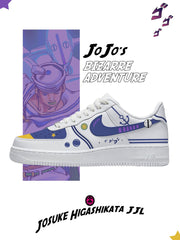 Personalized Josuke Higashikata JJL Sneakers For Women and Men