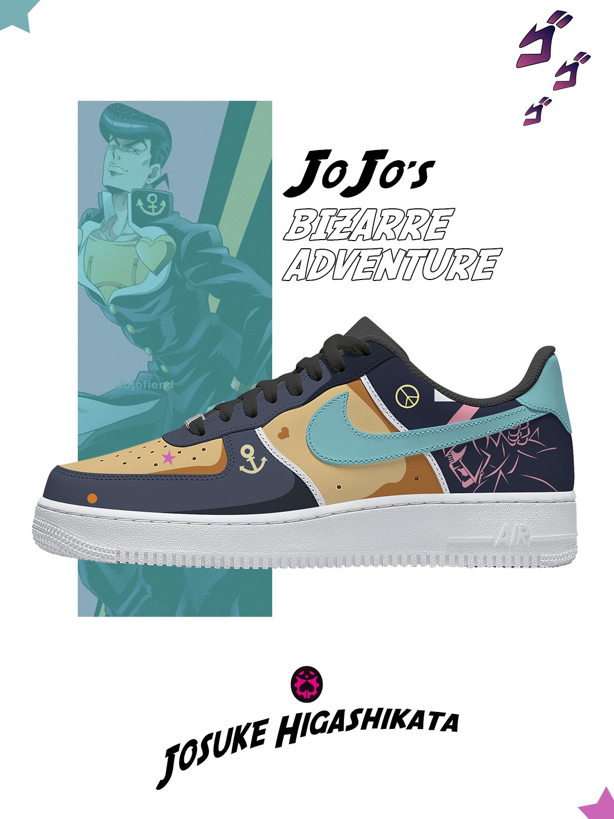 Custom Josuke Higashikata Shoes For Women and Men