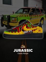 Jurassic Classic Ranger Custom Sneakers