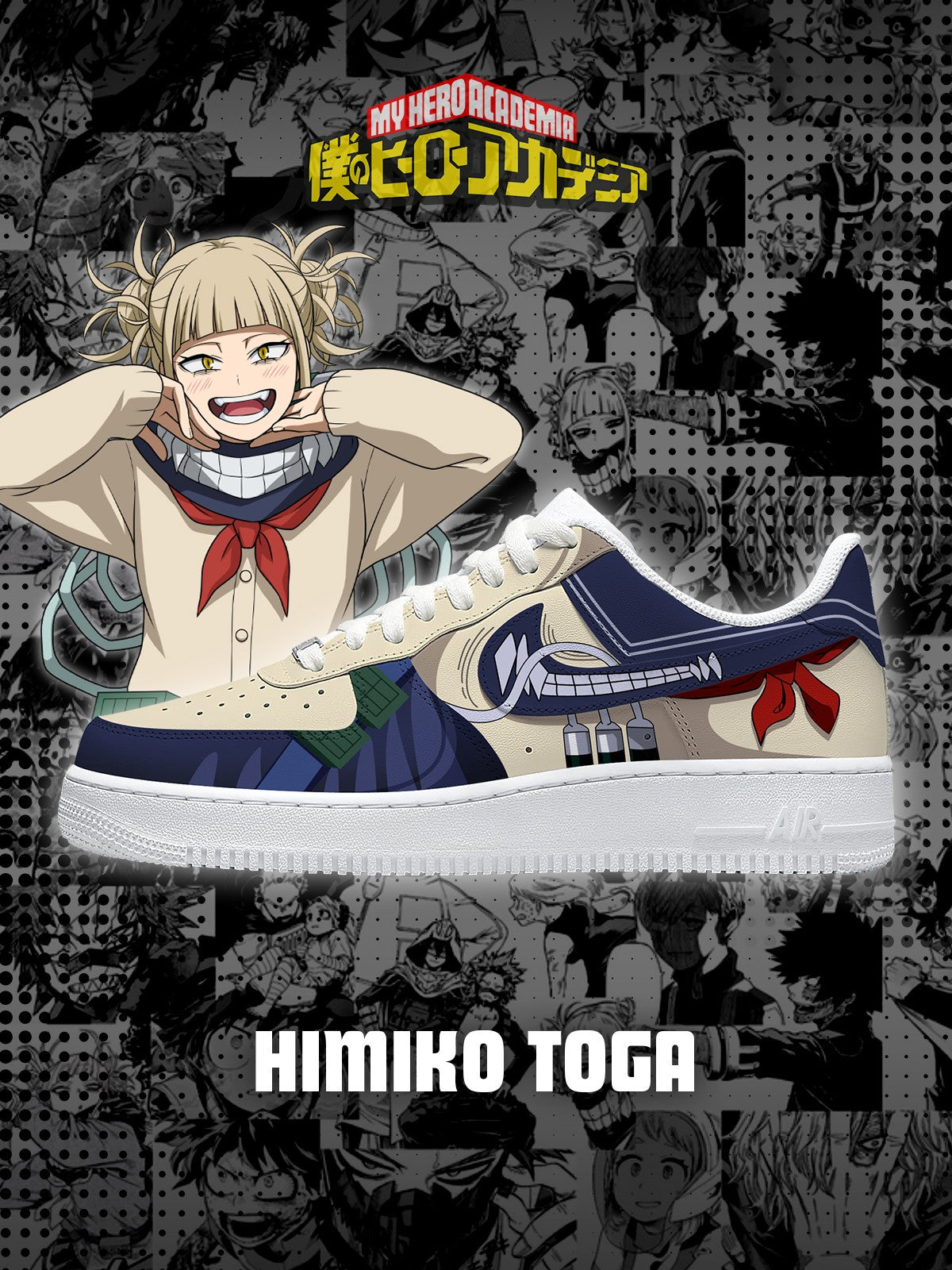 Personalized Himiko Toga Shoes For Women and Men