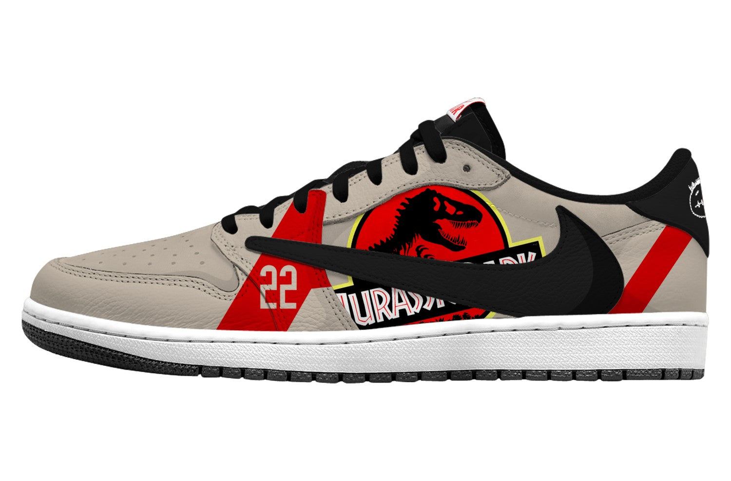 Jurassic Jeep V.1 Custom TS Sneakers