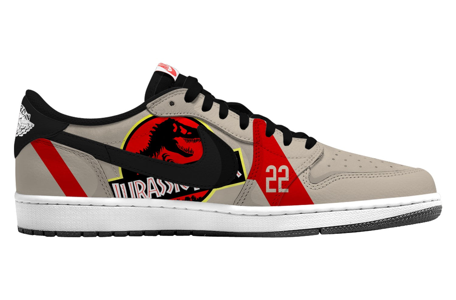 Jurassic Jeep V.1 Custom TS Sneakers