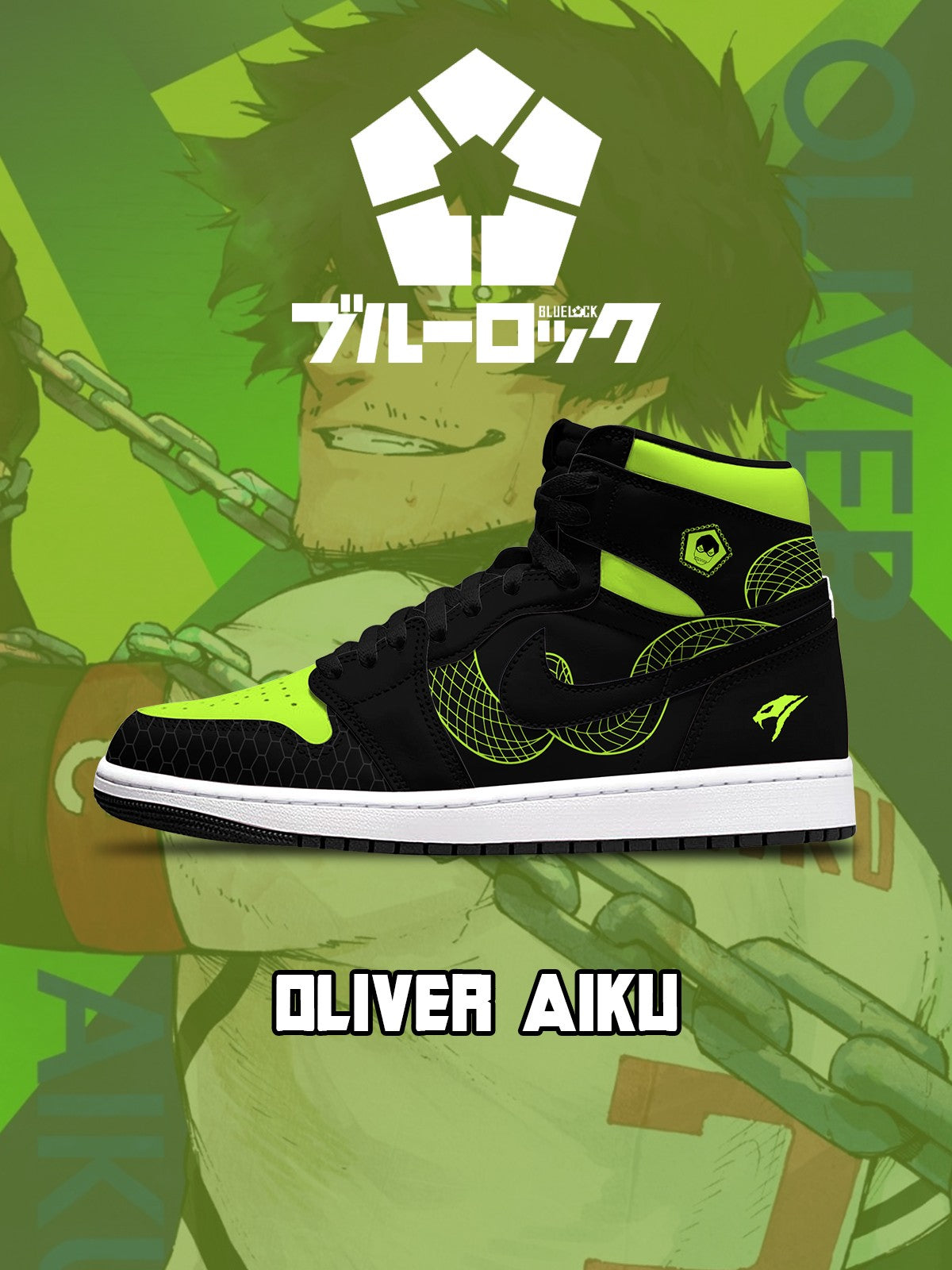 Oliver Aiku V.1 High-top Custom Sneakers