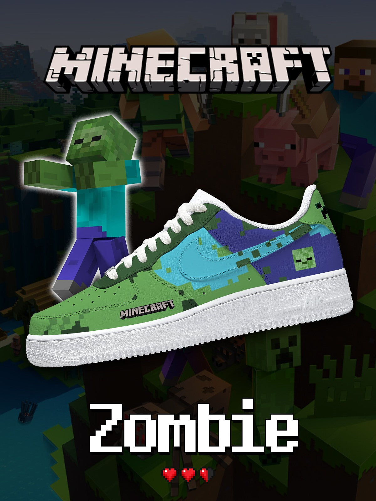 Zombie V.1 Custom Sneakers