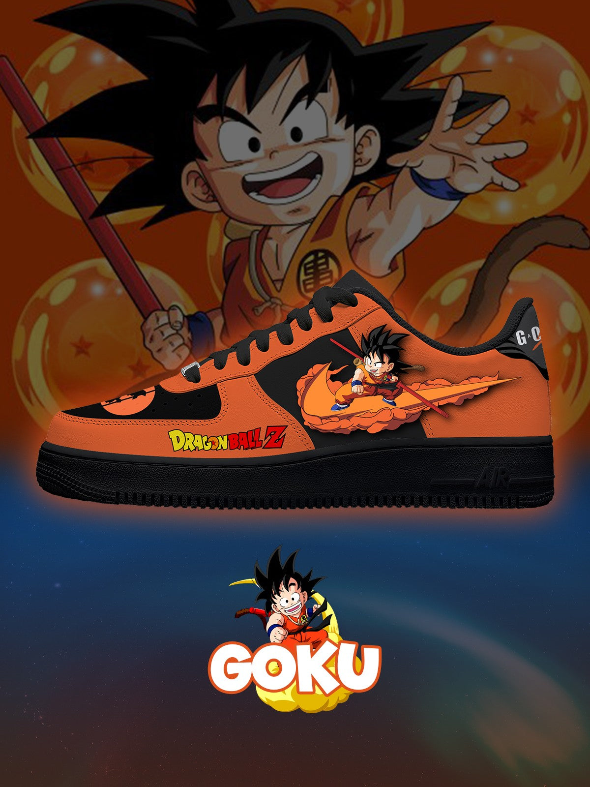 Son Goku V.2 Custom Sneakers