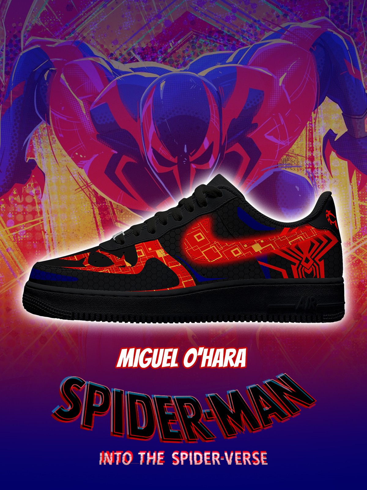 Miguel O'Hara V.1 Custom Sneakers