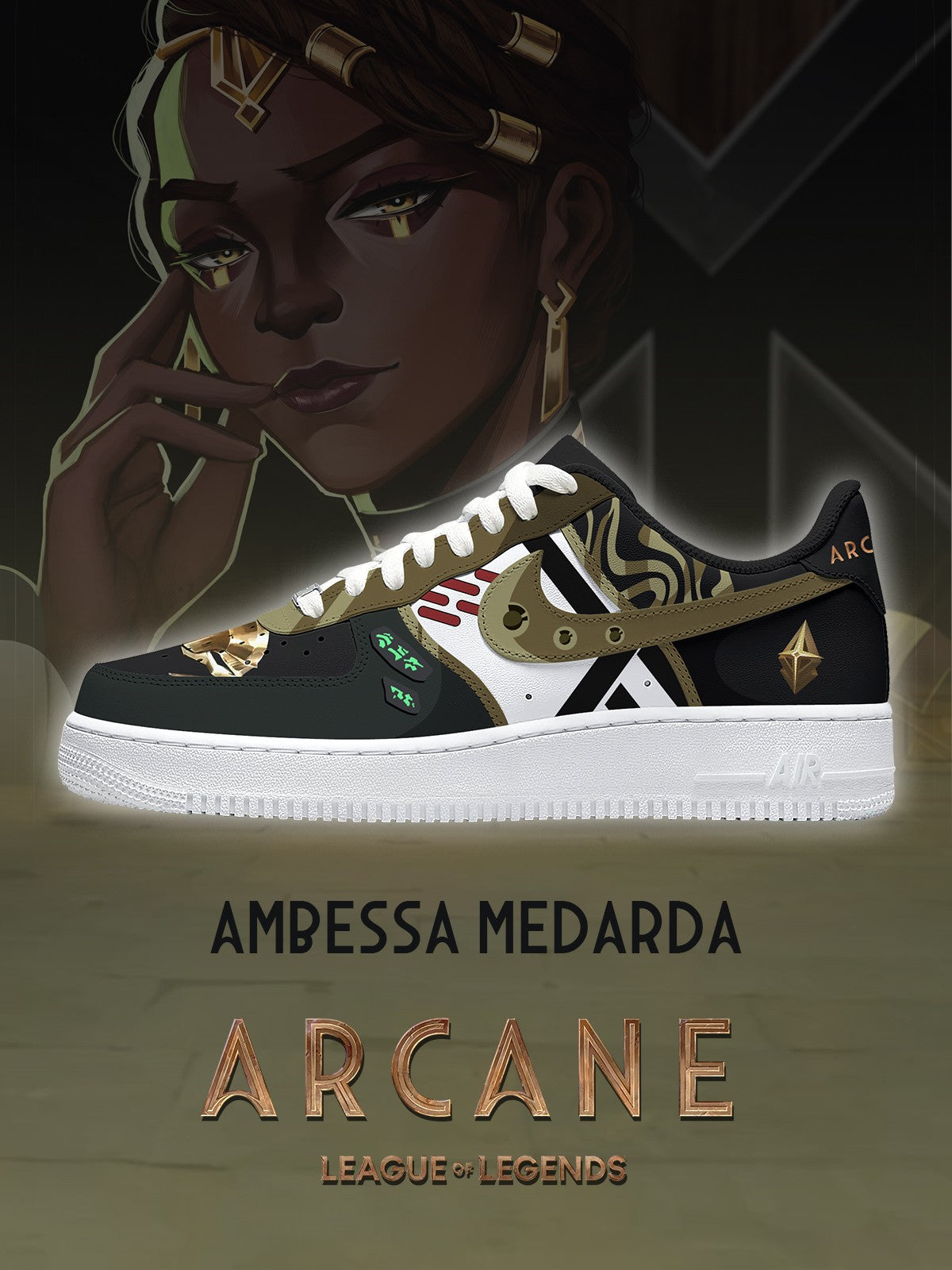 Ambessa Medarda V.1 Custom Sneakers