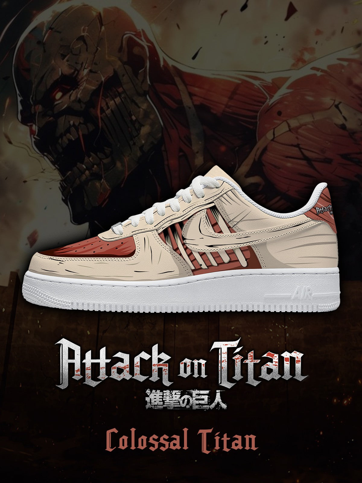 Colossal Titan V.1 Custom Sneakers