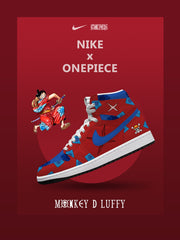 Monkey D. Luffy V.5 Custom Sneakers