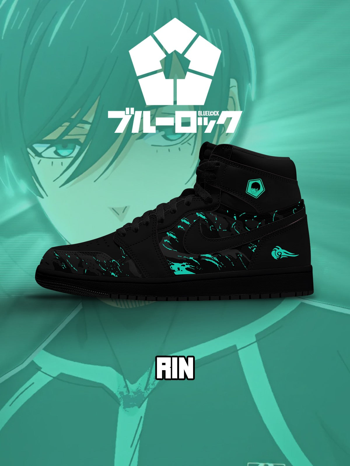 Rin Itoshi V.1 Custom Sneakers