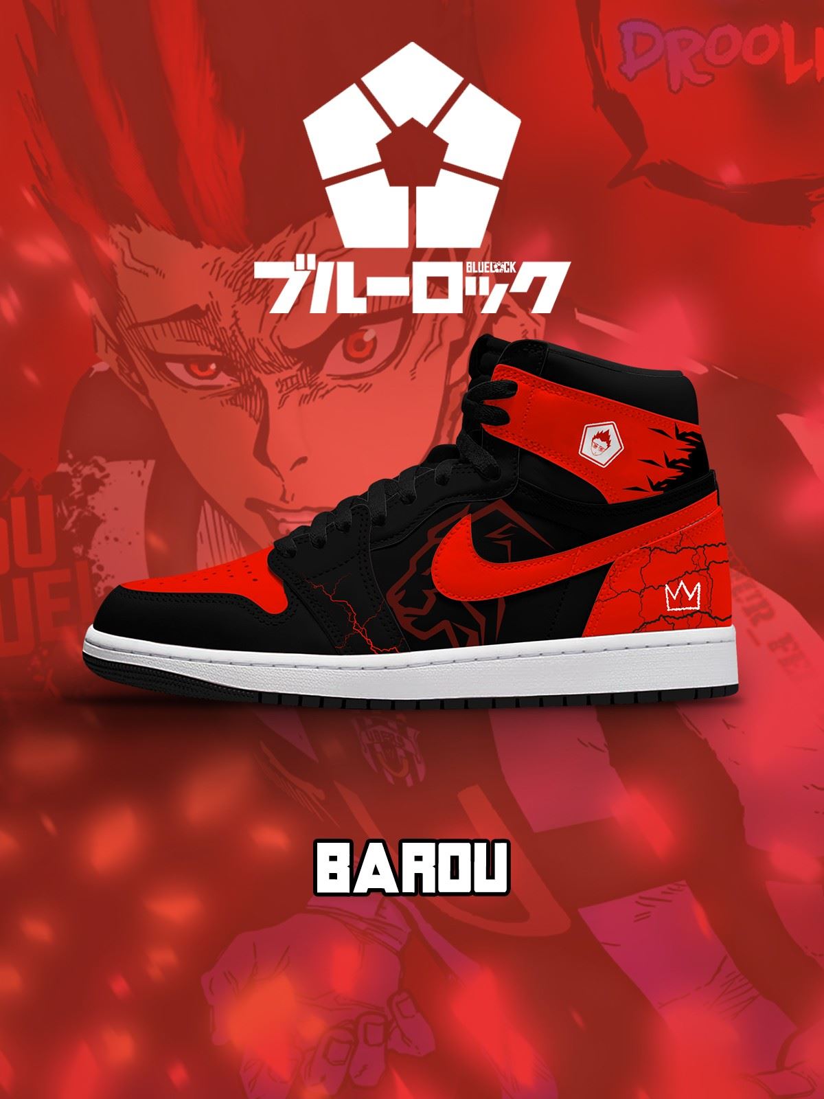 Shoei Baro V.1 Custom Sneakers