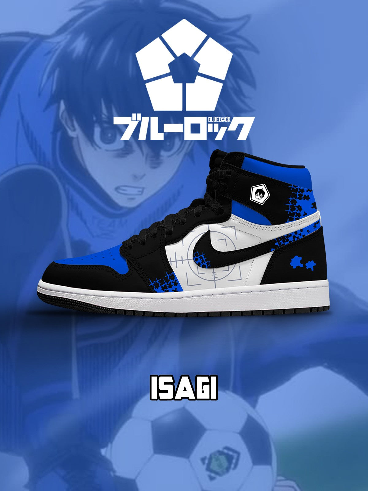 Yoichi Isagi V.1 Custom Sneakers