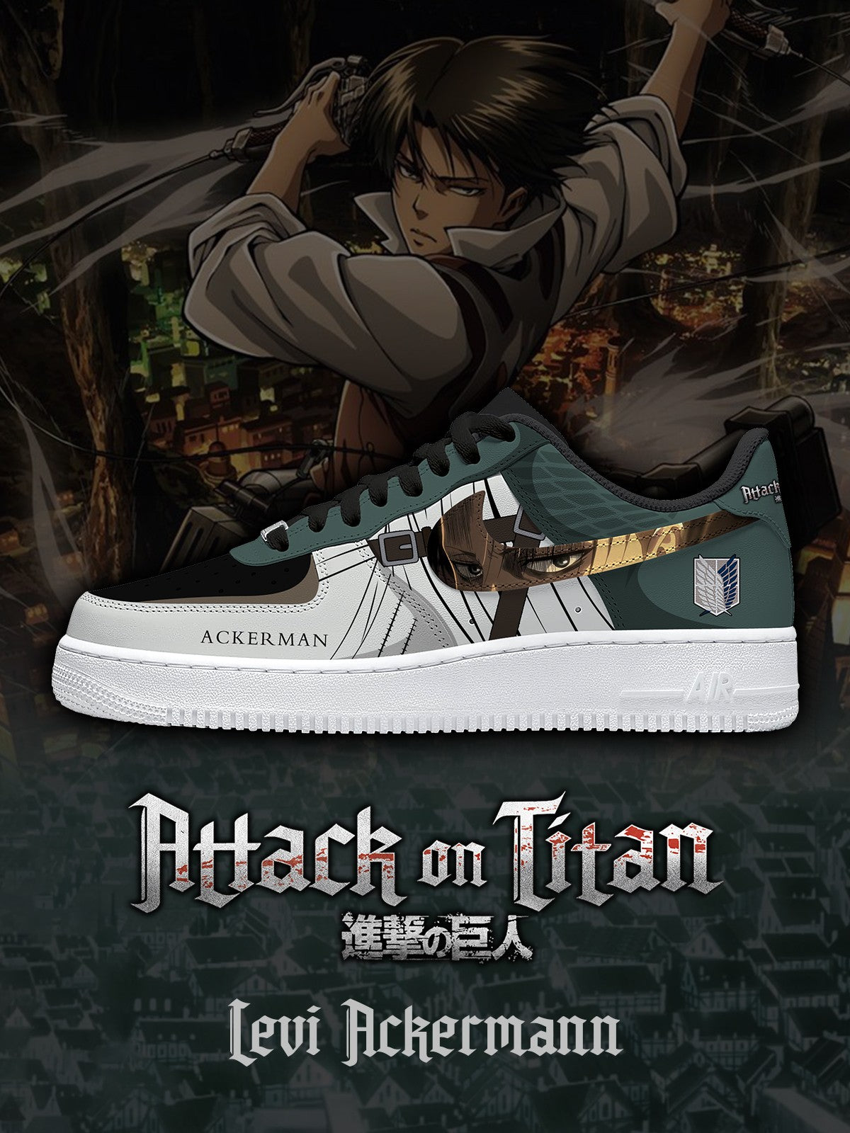 Levi Ackermann V.1 Custom Sneakers