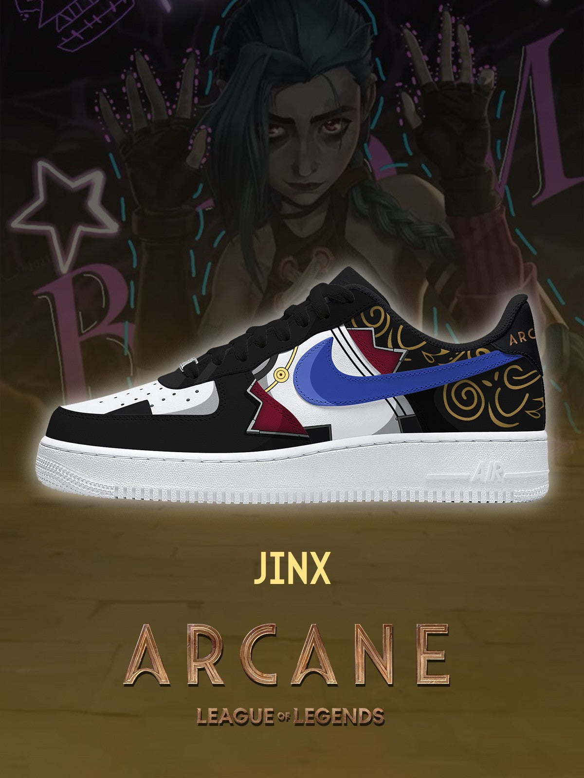 Jinx V.1 Custom Sneakers