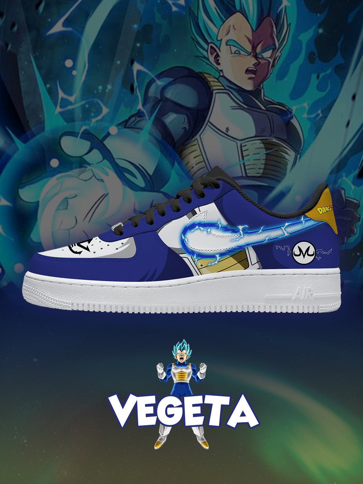 Vegeta V.4 Custom Sneakers