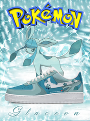 Customize No.0471 Glaceon Sneakers For Women and Men