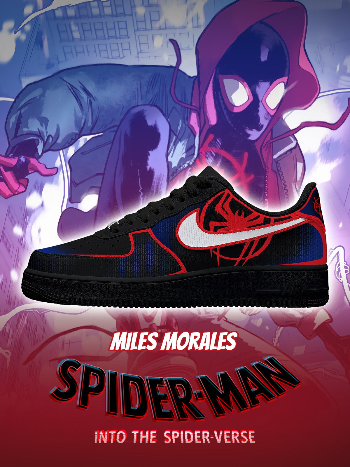 Miles Morales V.1 Custom Sneakers