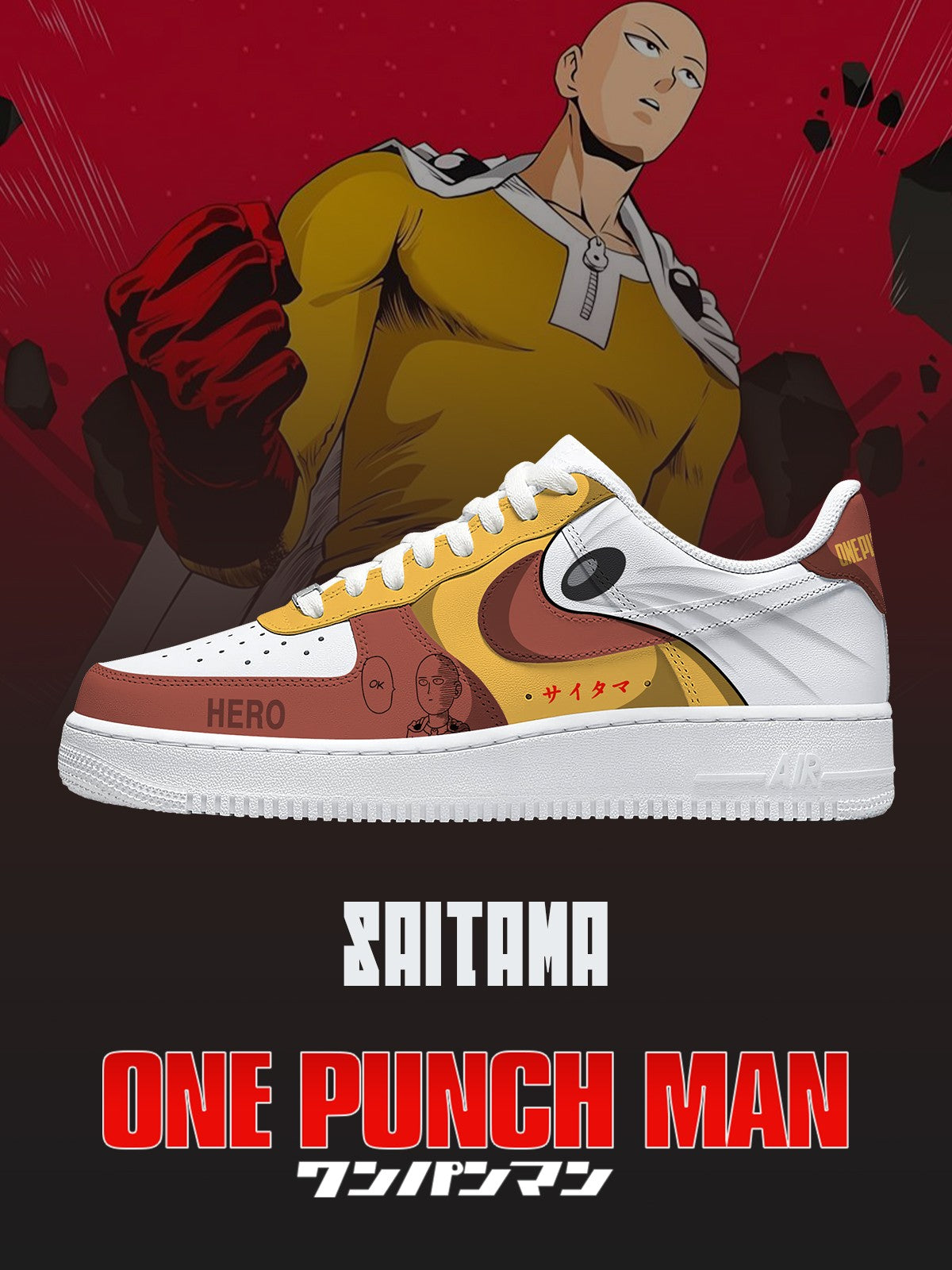 Saitama V.1 Custom Sneakers