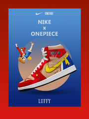 Monkey D. Luffy V.7 High-top Custom Sneakers