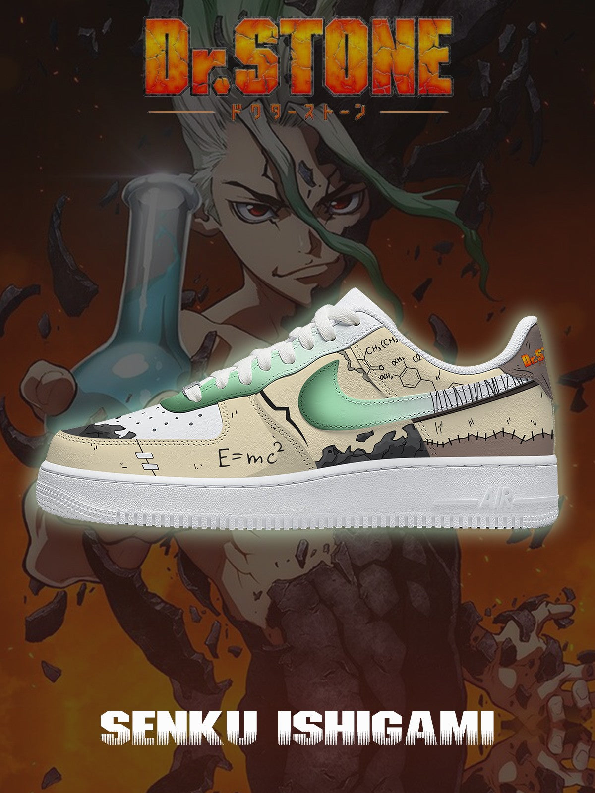 Ishigami Senkuu V.3 Custom Sneakers