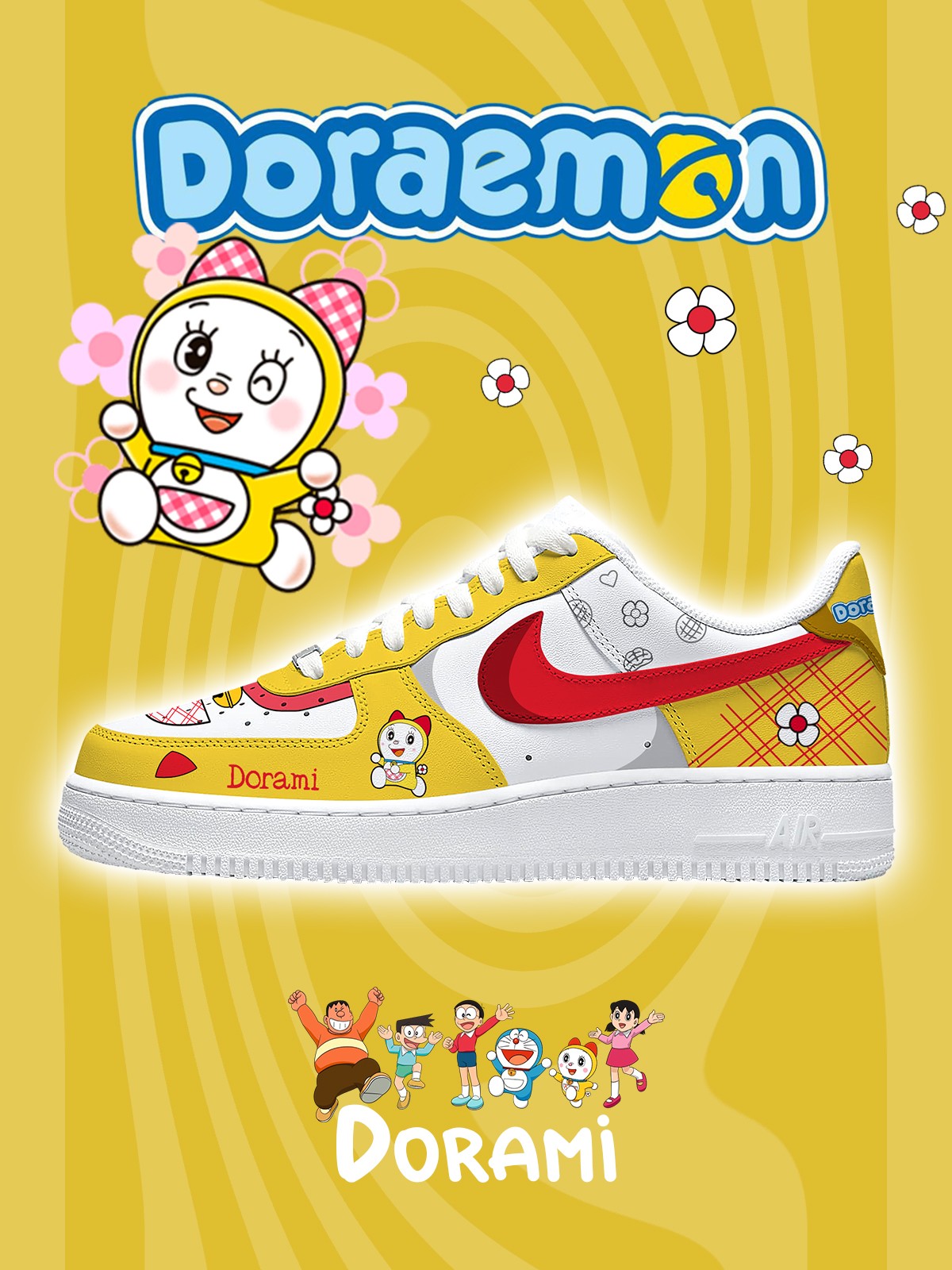 Dorami V.1 Custom Sneakers