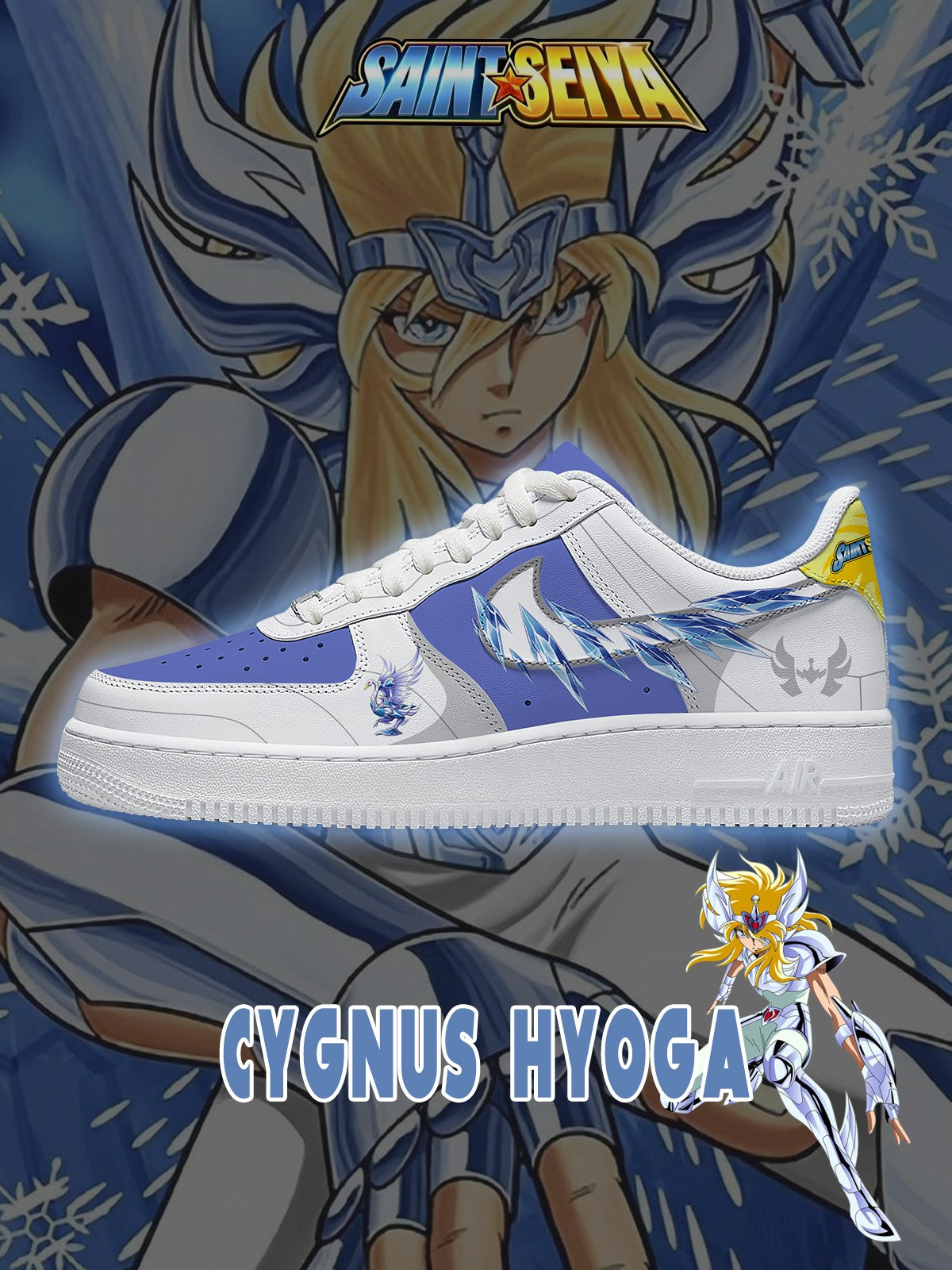 Cygnus Hyoga V.1 Custom Sneakers