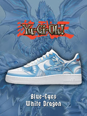 Blue-Eyes White Dragon V.1 Custom Sneakers