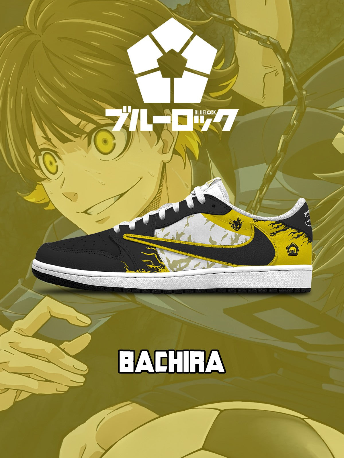 Meguru Bachira V.1 Custom TS Sneakers