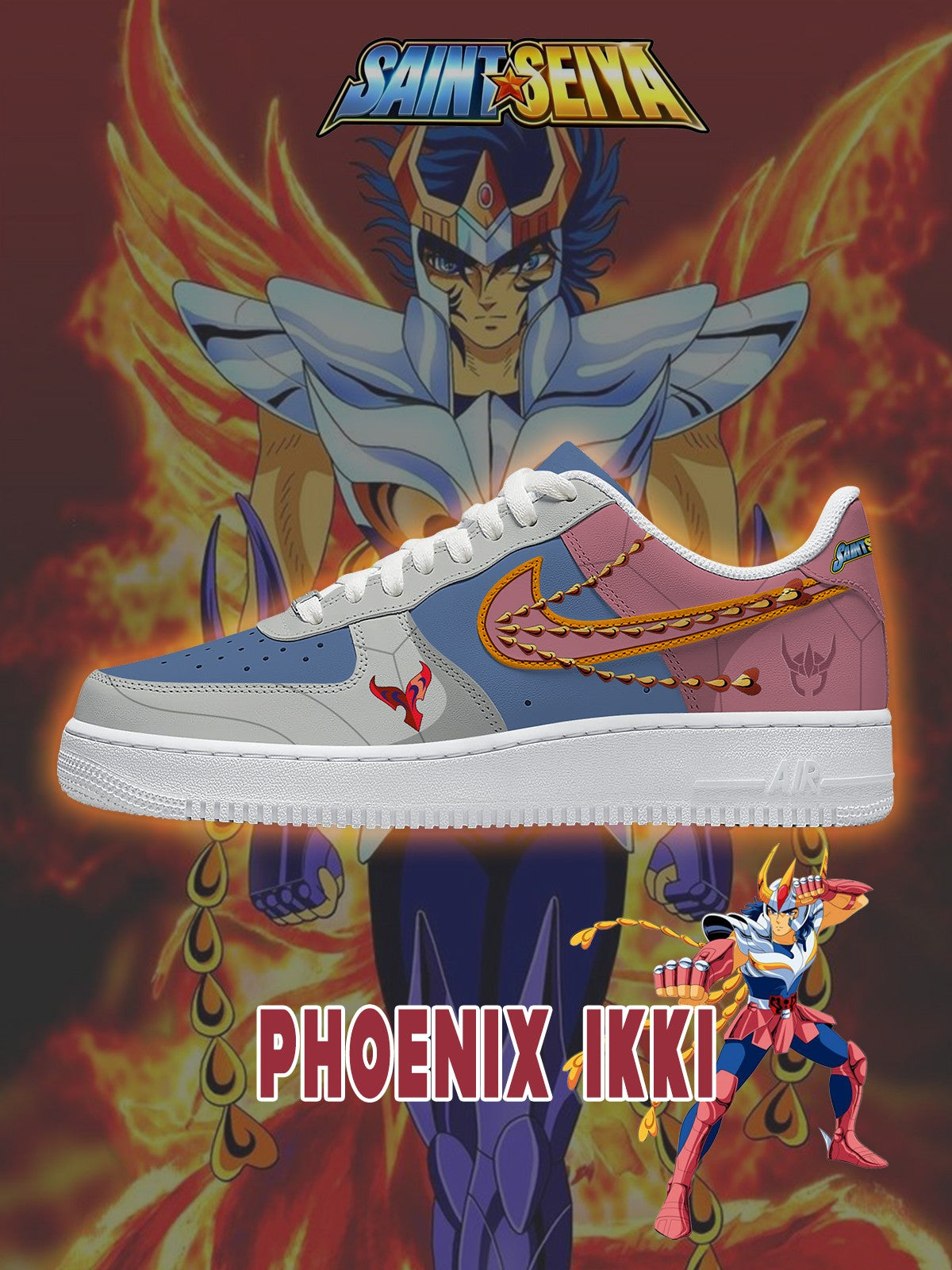 Phoenix Ikki V.1 Custom Sneakers