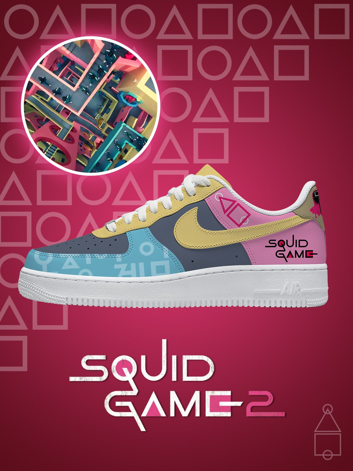 Crazy Stairs V.1 Custom Sneakers