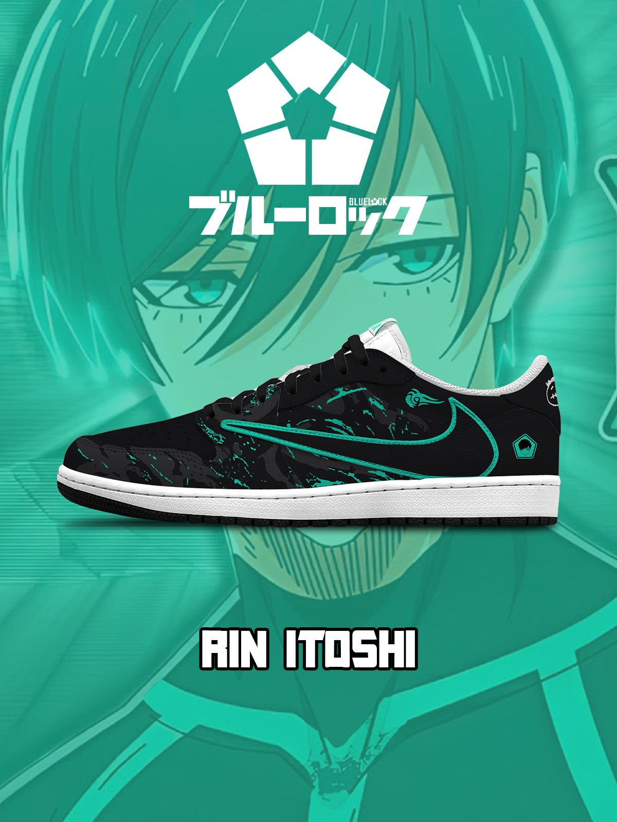 Rin Itoshi V.1 Custom TS Sneakers