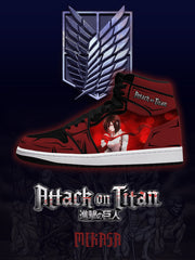 Mikasa V.1 High-top Custom Sneakers