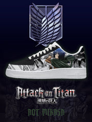 Mikasa Ackerman V.2 Custom Sneakers