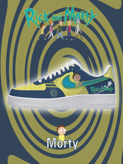 Morty Smith V.1 Custom Sneakers