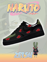 Custom Akatsuki Zetsu No.1 Shoes For Women and Men