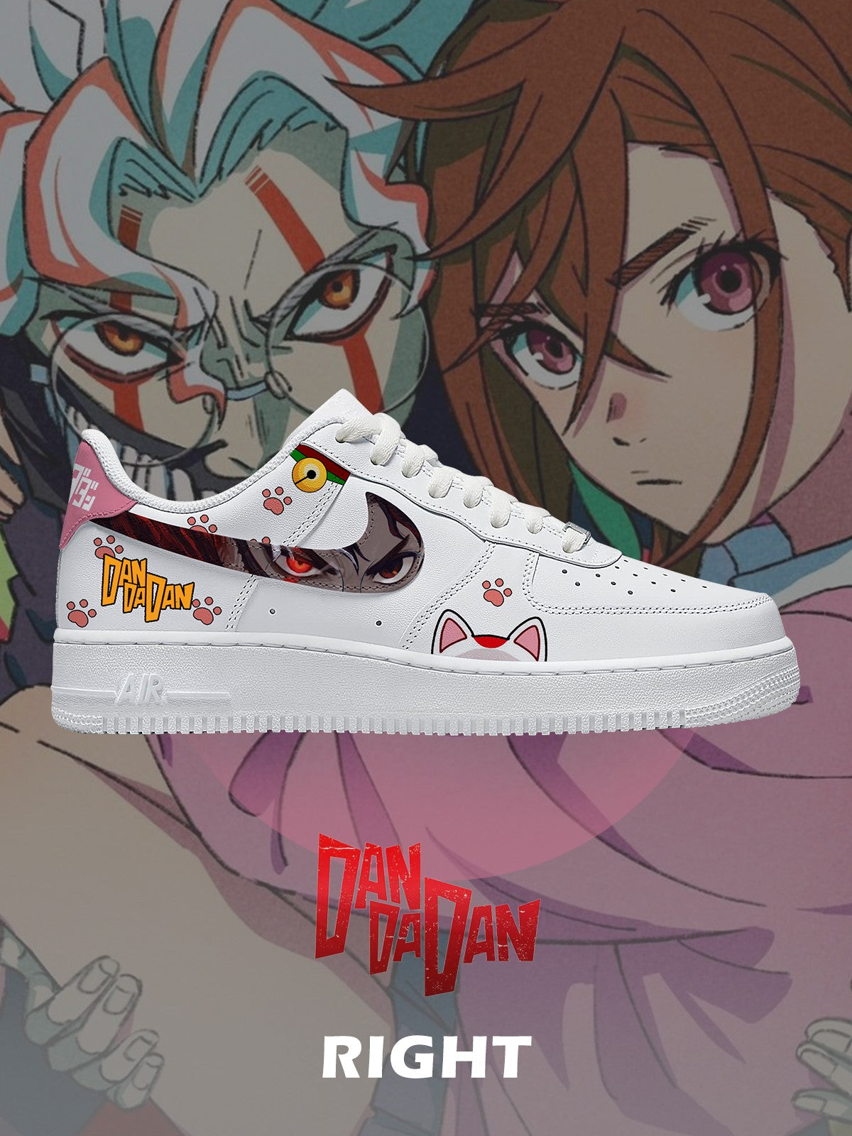 Momo & Okarun V.1 Custom Sneakers