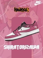 Shiratorizawa Academy V.1 Custom TS Sneakers