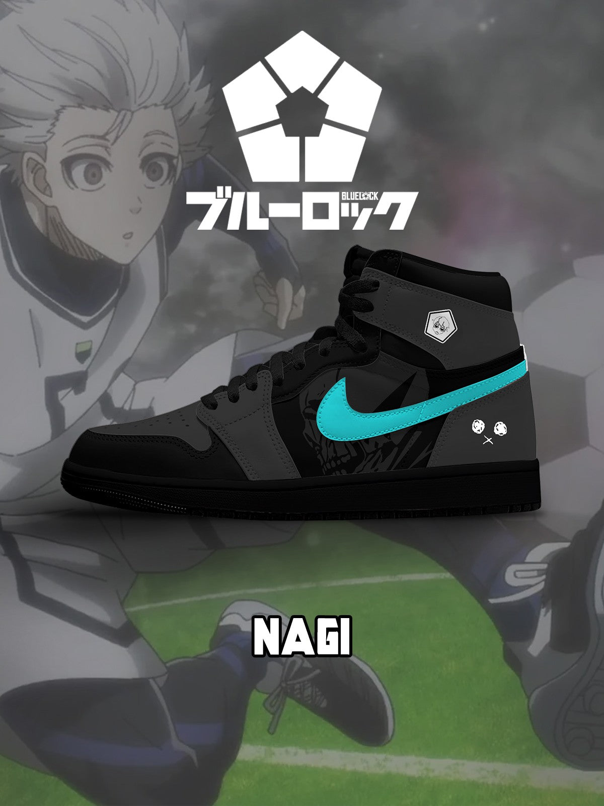 Seishiro Nagi V.1 Custom Sneakers