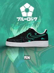 Personalizza le sneakers Rin Itoshi No.1 per donne e uomini