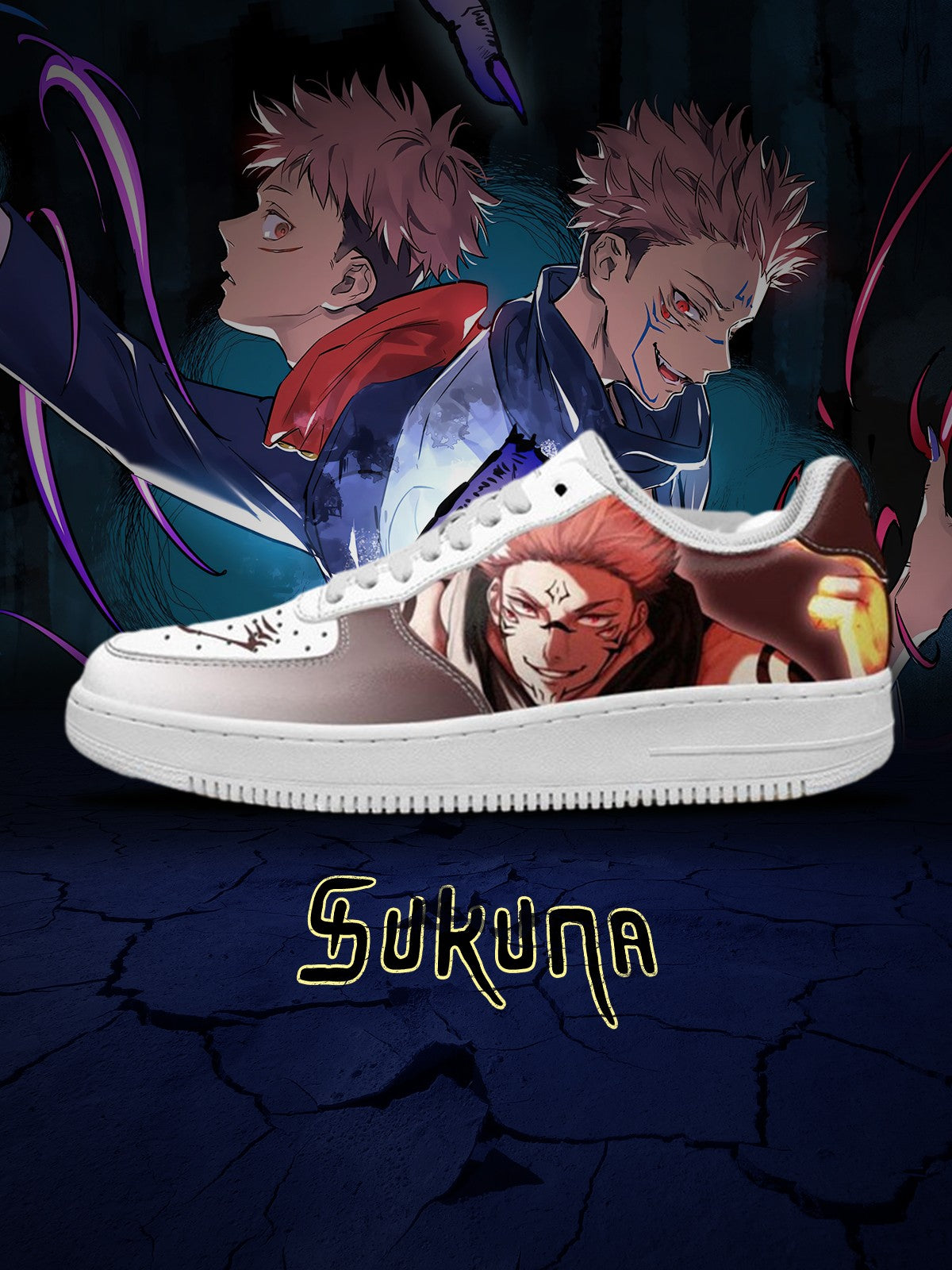 Scarpe Ryomen Sukuna No.2 personalizzate per donne e uomini