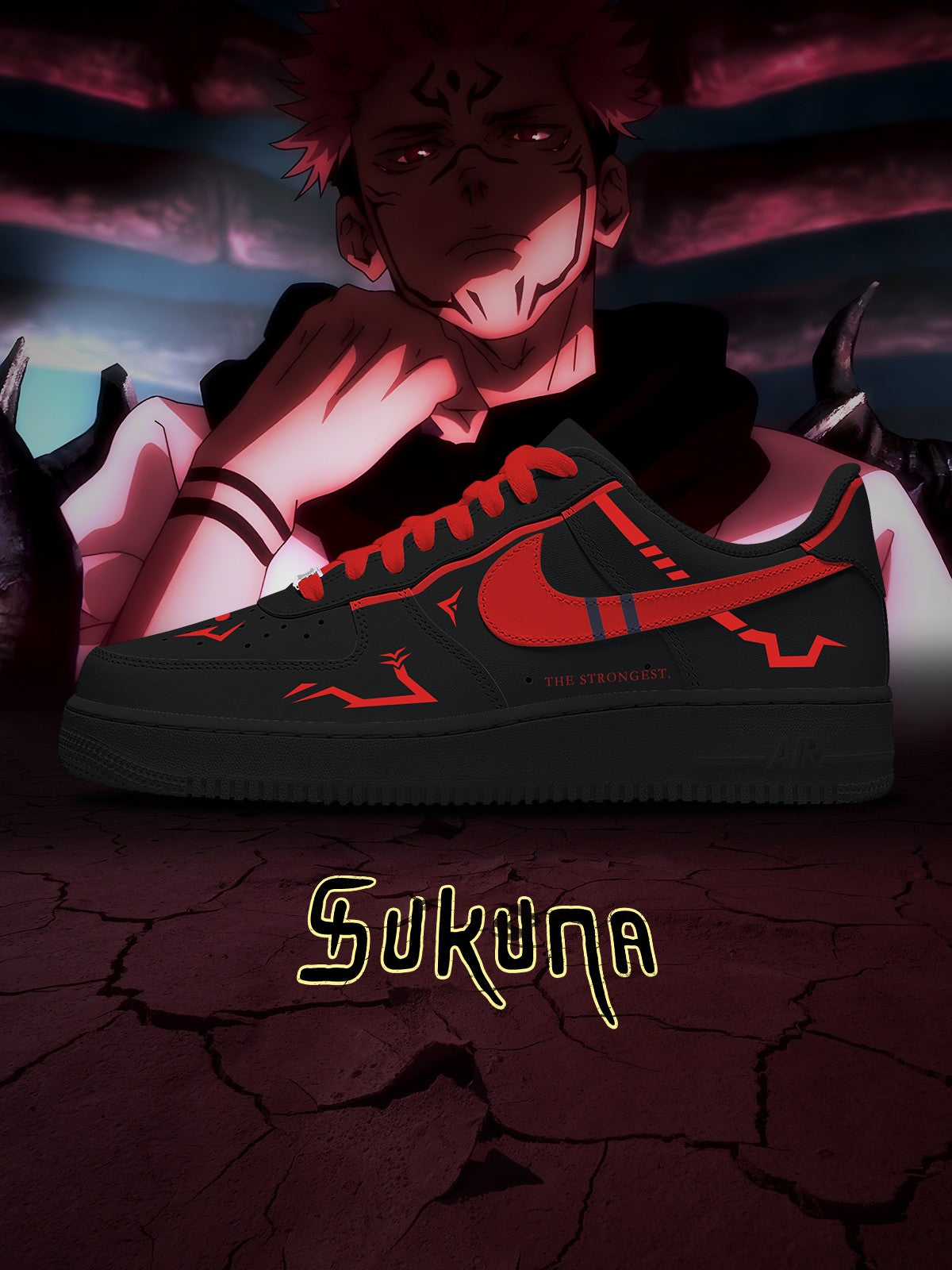 Scarpe Ryomen Sukuna No.1 personalizzate per donne e uomini