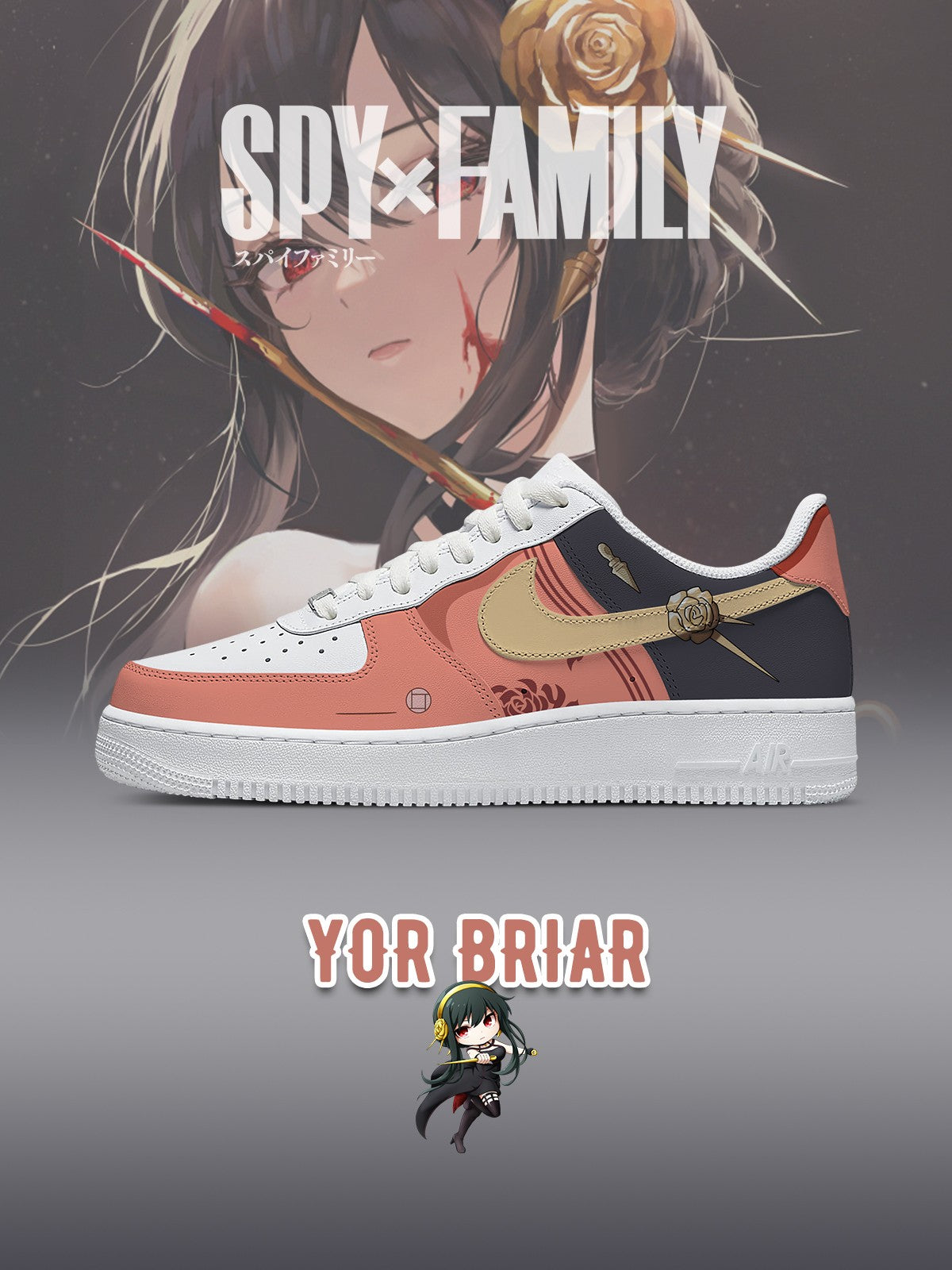 Sneakers Yor Briar stampate personalizzate per donne e uomini