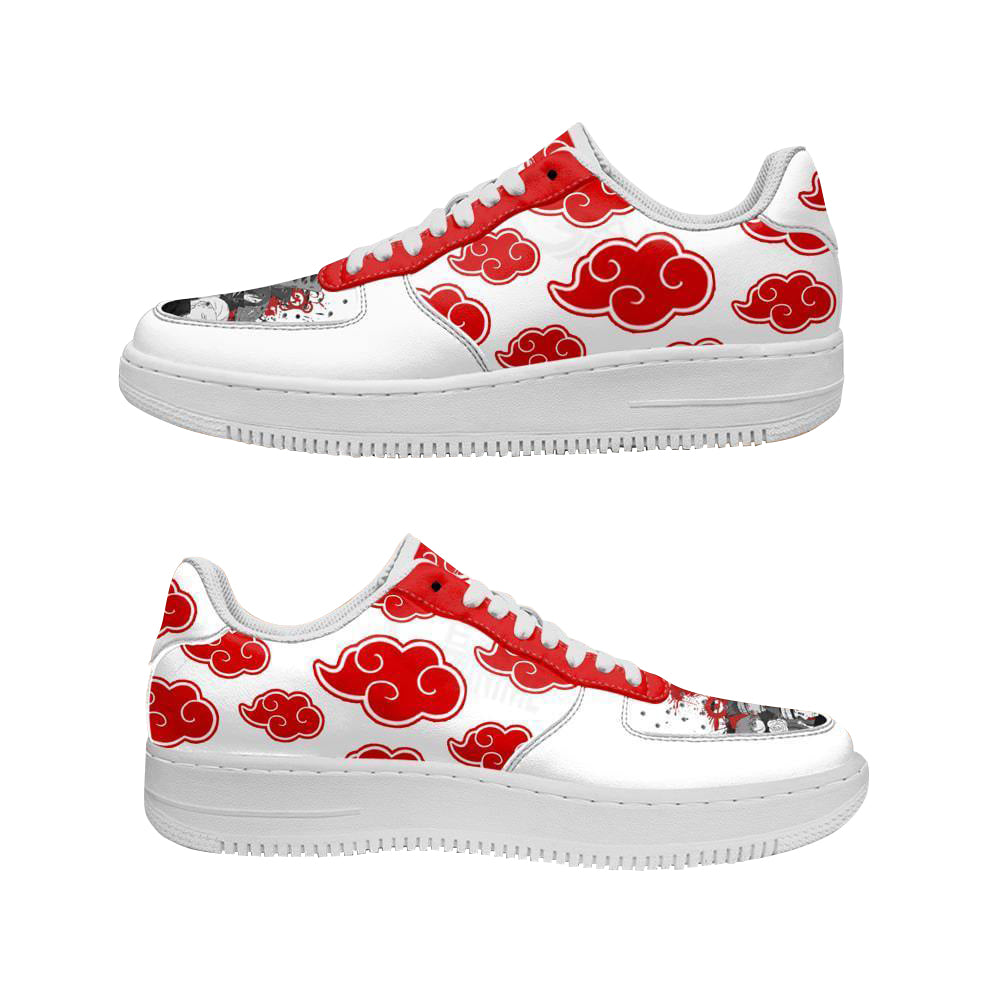 Custom Printed Akatsuki No.3 Sneakers For Women and Men