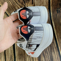 Individuell bedruckte Akatsuki Itachi Uchiha No.3 Schuhe für Damen und Herren