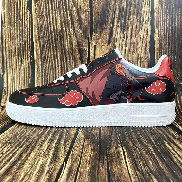 Scarpe Akatsuki Obito Uchiha personalizzate per donne e uomini