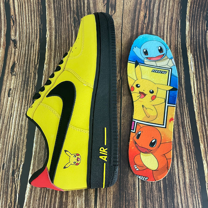 Scarpe da ginnastica Pikachu personalizzate per donne e uomini